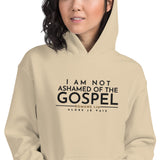 I AM NOT ASHAMED OF THE GOSPEL HOODIE *WRSHP-2