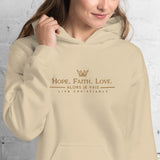 HOPE | FAITH  | LOVE | 1 COR13  HOODIE *2ND EDITION-GOLD