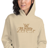 BE KIND - JESUS SAID SO HOODIE  *WRSHP-GOLD