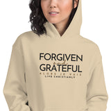 FORGIVEN -AND- GRATEFUL HOODIE *WRSHP *FAV