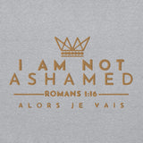 I AM NOT ASHAMED HOODIE *GOLD EDITION-CLASSIC