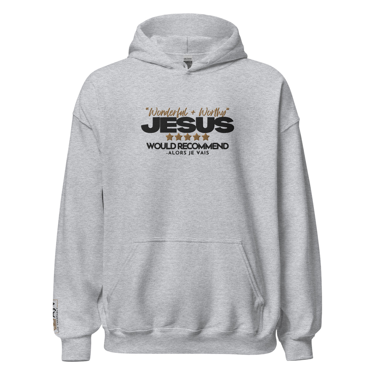 JESUS - WONDERFUL + WORTHY HOODIE *WRSHP