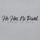 HE HAS NO RIVAL HOODIE *WRSHP-CLASSIC