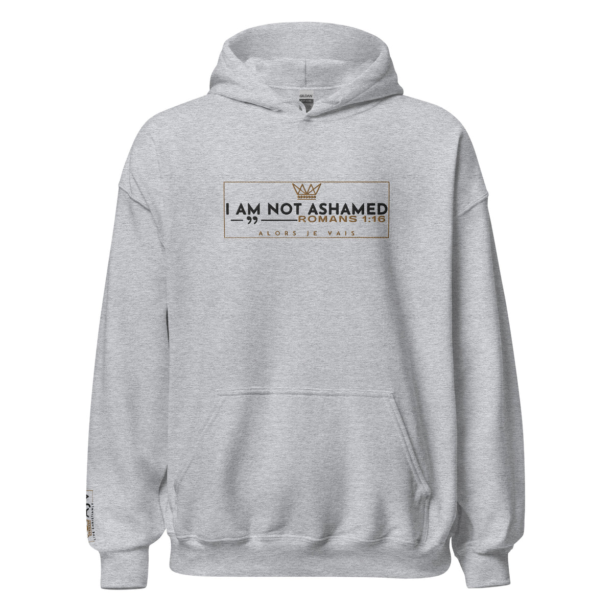 I AM NOT ASHAMED HOODIE *WRSHP