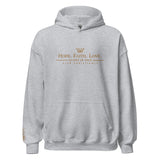 HOPE | FAITH  | LOVE | 1 COR13  HOODIE *2ND EDITION-GOLD