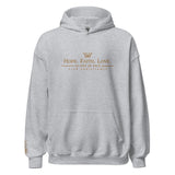 HOPE FAITH LOVE HOODIE*GOLD 1STEDITION