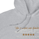 JESUS - HIS EXAMPLE WAS FLAWLESS  HOODIE *BLESS