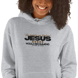 JESUS - HIS EXAMPLE WAS FLAWLESS HOODIE *WRSHP