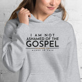 I AM NOT ASHAMED OF THE GOSPEL HOODIE *WRSHP-2