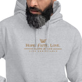 HOPE | FAITH  | LOVE | 1 COR13  HOODIE *2ND EDITION-GOLD