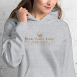 HOPE | FAITH  | LOVE | 1 COR13  HOODIE *2ND EDITION-GOLD