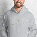 FORGIVEN -&- GRATEFUL HOODIE *BLESS-CLASSIC