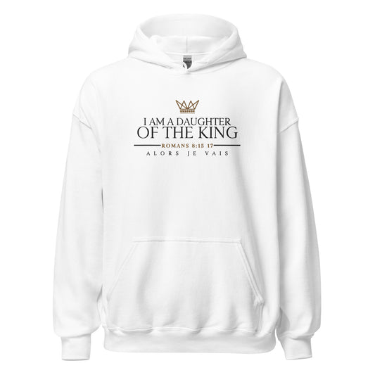 I AM A DAUGHTER OF THE KING HOODIE *WRSHP