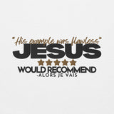 JESUS - HIS EXAMPLE WAS FLAWLESS HOODIE *WRSHP