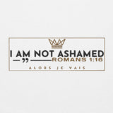 I AM NOT ASHAMED HOODIE *WRSHP