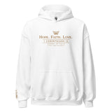 HOPE-FATIH-LOVE 1COR13  HOODIE *GOLD-V2