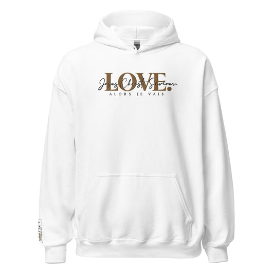 THE LOVE HOODIE BY ALORS JE VAIS *WRSHP