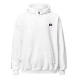 b/w messenger logo hoodie Unisex Hoodie