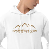 MOUNTAINS HOODIE *GOLD