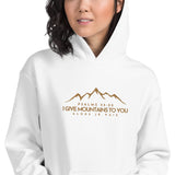 MOUNTAINS HOODIE *GOLD