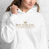 HOPE | FAITH  | LOVE | 1 COR13  HOODIE *2ND EDITION-GOLD