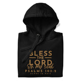 BLESS THE LORD GOLD LUXURY HOODIE