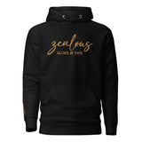 ZEALOUS  BLK LUX HOODIE