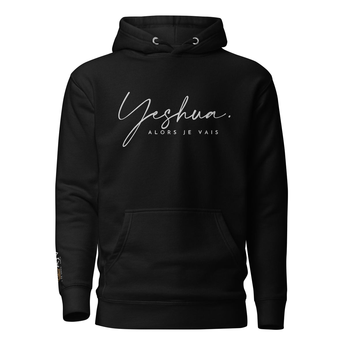 YESHUA BLK CALI LUX HOODIE