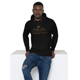 GOLD BEAUTY FOR ASHES LUXURY HOODIE