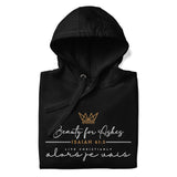 BEAUTY FOR ASHES LUXURY HOODIE STYLE BLESS