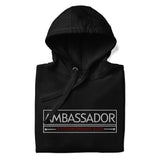 MESSENGER RED LUX HOODIE