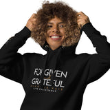 FORGIVEN AND GRATEFUL LUXURY HOODIE