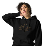 GOLD BEAUTY FOR ASHES LUXURY HOODIE