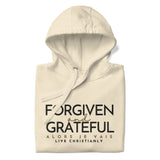 FORGIVEN AND GREATFUL LUXURY HOODIE