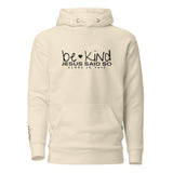 BE KIND WHITE LUX HOODIE