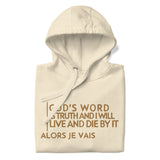 GOD'S WORD GOLD LUX HOODIE