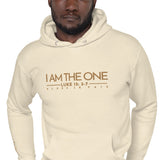 I AM THE ONE GOLD LUX HOODIE