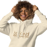 BE KIND GOLD LUX HOODIE