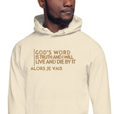 GOD'S WORD GOLD LUX HOODIE