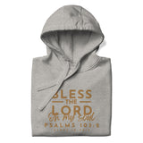 BLESS THE LORD GOLD LUXURY HOODIE