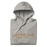 I AM THE ONE GOLD LUX HOODIE