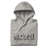 BE KIND WHITE LUX HOODIE