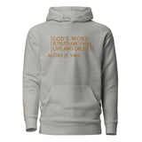 GOD'S WORD GOLD LUX HOODIE