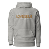 THIS GIRL LOVES JESUS LUXURY HOODIE STYLE BLESS