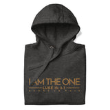 I AM THE ONE GOLD LUX HOODIE