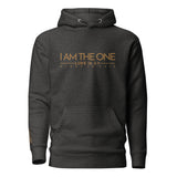 I AM THE ONE GOLD LUX HOODIE