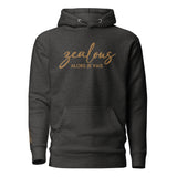 ZEALOUS  BLK LUX HOODIE