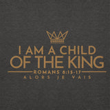 GOLD CHILD OF THE KING LUXURY HOODIE STYLE WORSHIP