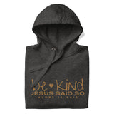 BE KIND GOLD LUX HOODIE