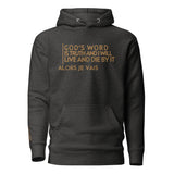 GOD'S WORD GOLD LUX HOODIE